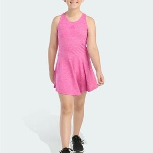 Adidas Girls Melange Flounce Dress - Tennis Prep - NWT, size XL (16)
